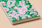 Aster Wildflower Letterpress Spiral Pocket Size Notebook