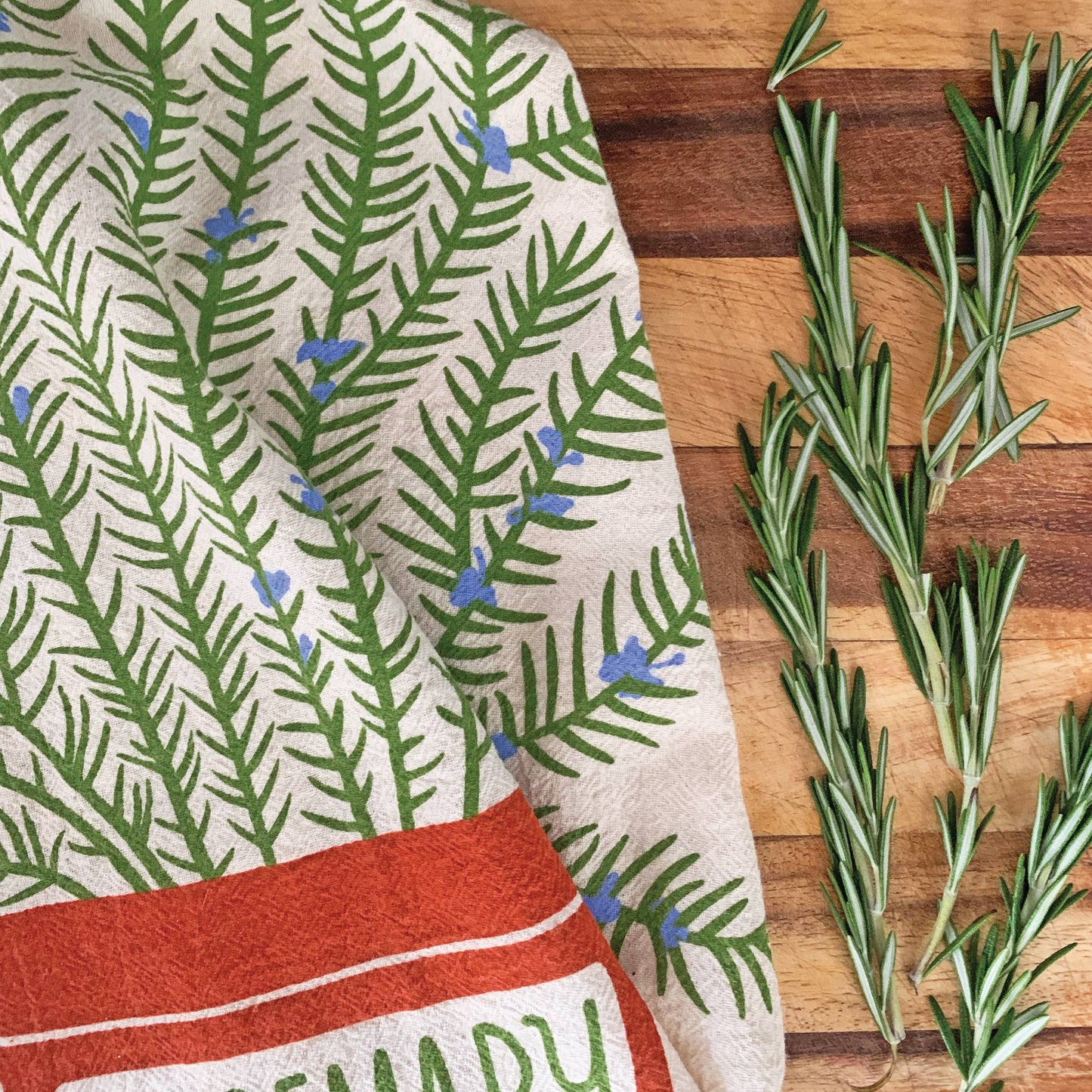 ROSEMARY & FIG (Rosemary, Fig) - Tea Towel Set of 2