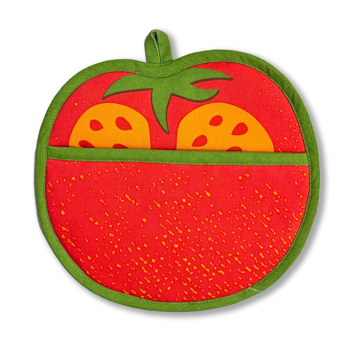 Tomato Pot Holder w/ Pocket