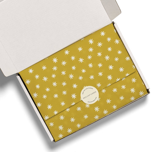 Asterisk tissue paper