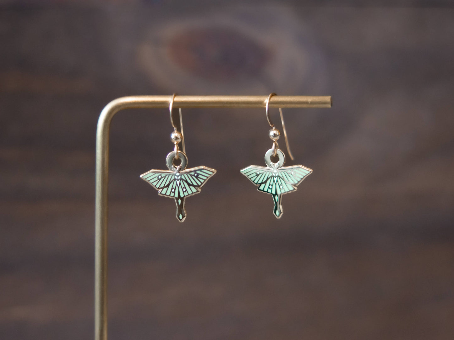 Luna Moth Earrings