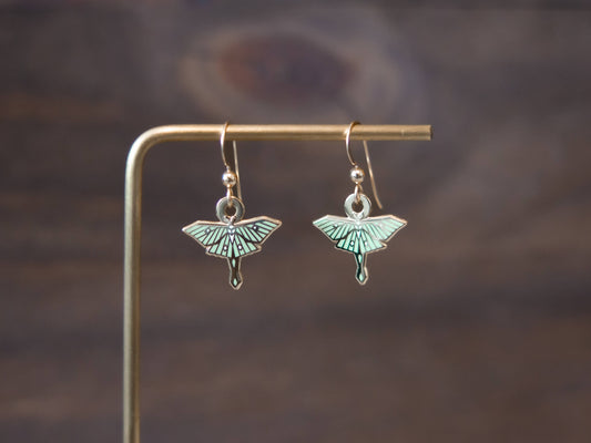 Luna Moth Earrings
