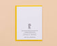 Corny Pop Letterpress Greeting Card - Father's Day