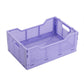 Truu Design Folding Storage Crate, 12x8x4.5",7 colors
