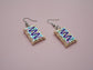 Toaster Pastry acrylic earrings