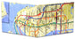 Subway Map Mighty Wallet