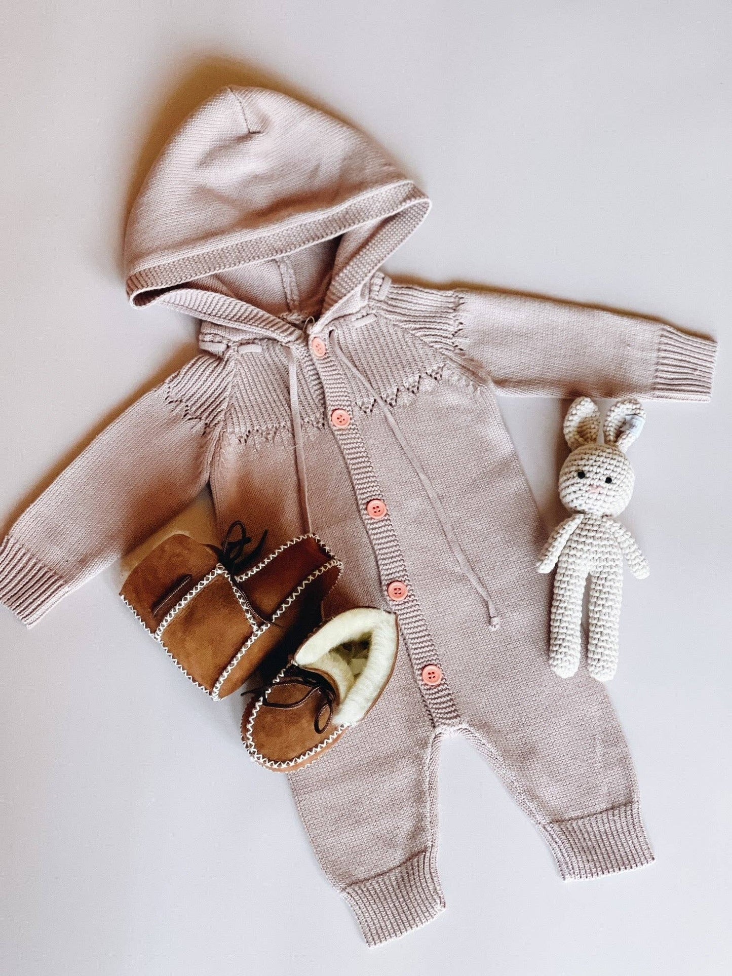 Sheepskin Baby Bootie | Camel: Small