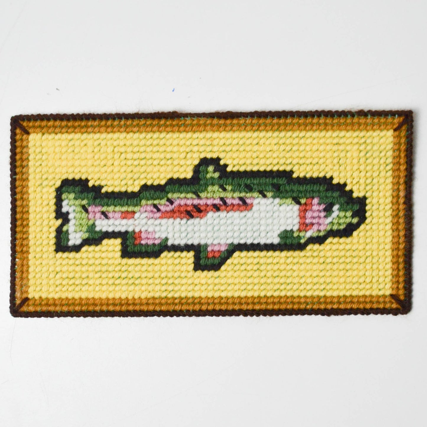 Rainbow Trout Needlepoint Kit