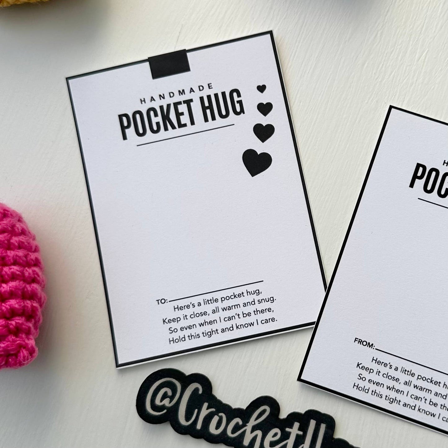 Pocket Hugs - Set of 8 - Made to Order