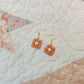 Quilt Block Dangle Earrings