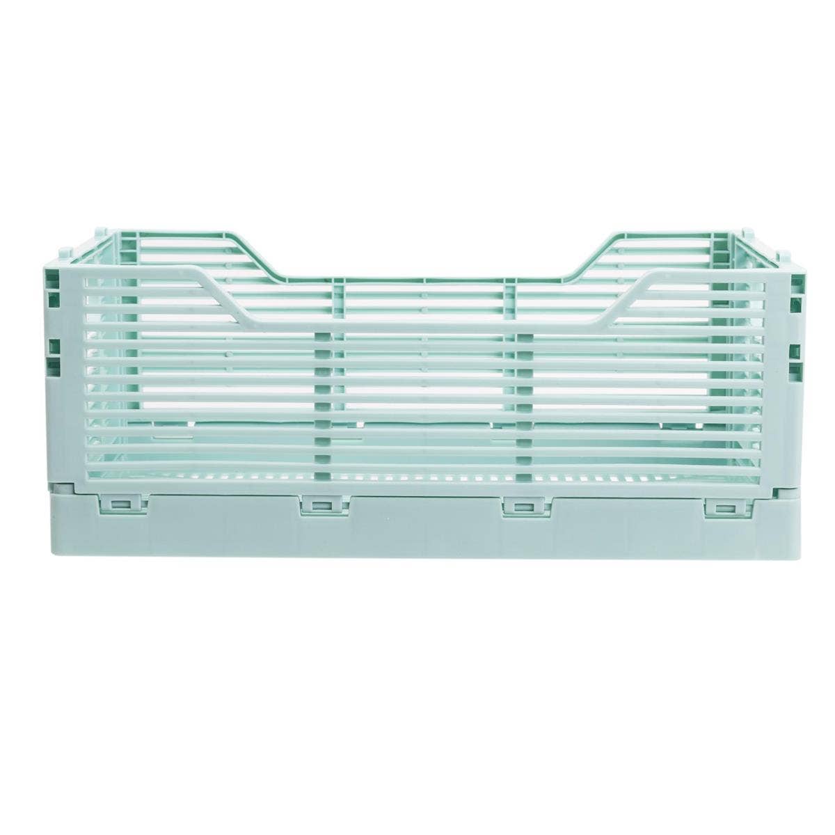 Truu Design Folding Storage Crate, 12x8x4.5",7 colors