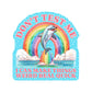 80s Funny Bright Humor Nostalgia High Quality Vinyl Sticker