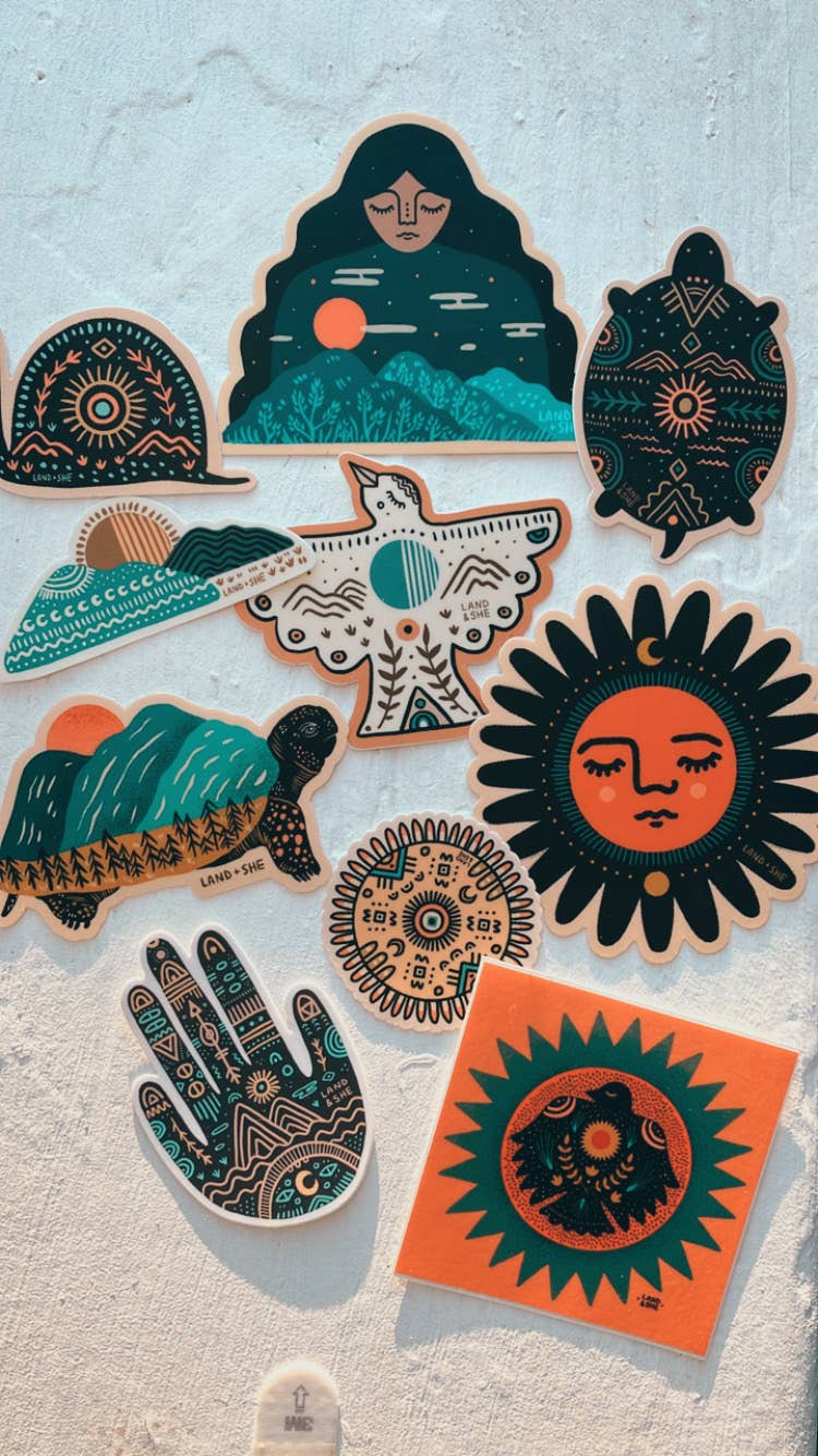 Sunflower Mama Sticker