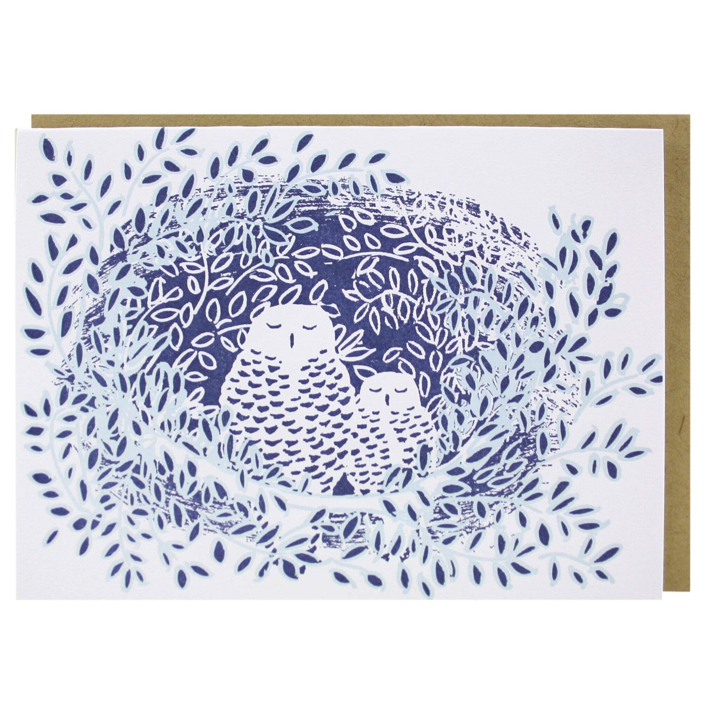 E.B. Goodale Notecard - Owls