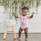 Bloom Where You Are Planted Baby Onesie, Baby bodysuit, And Though She Be But Little, She is Fierce baby onesie, Baby Clothing