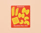 Bitty Vinyl Sticker Sheet—Pasta & Noodle (8 little stickers)