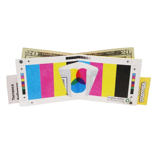 CMYK (Color Bar) Mighty Wallet