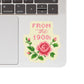 Funny Clever 1900 Cross Stitch High Quality Vinyl Sticker