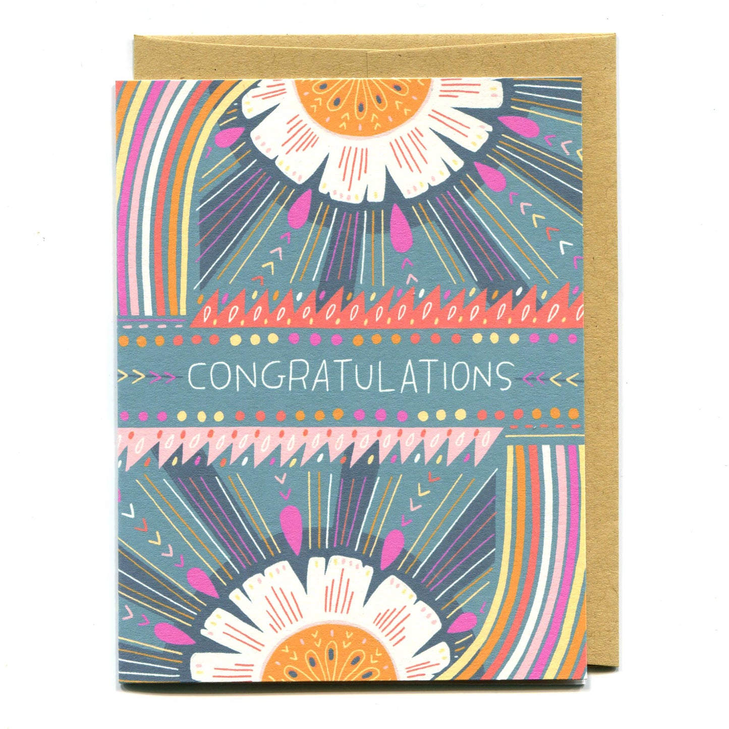 Floral Congratulations Card