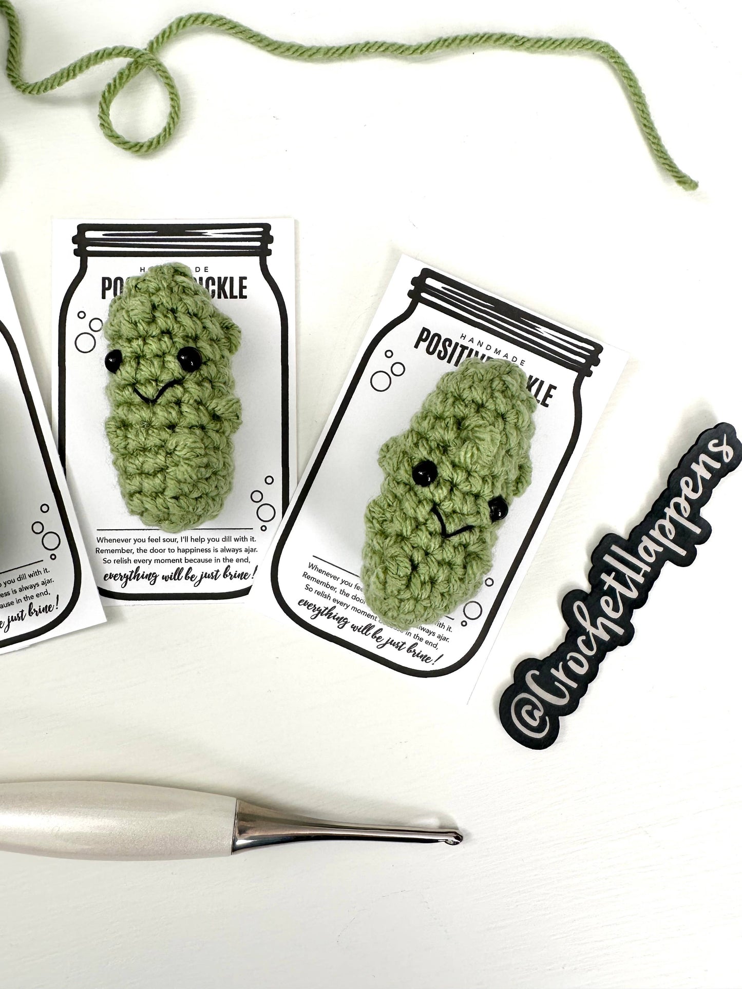 Positive Pickles - Set of 8 - Made to Order