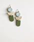 Succulent + Fern Lola Earrings