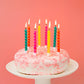 Twirl Birthday Candles - 8 Pack | Cake Candles |