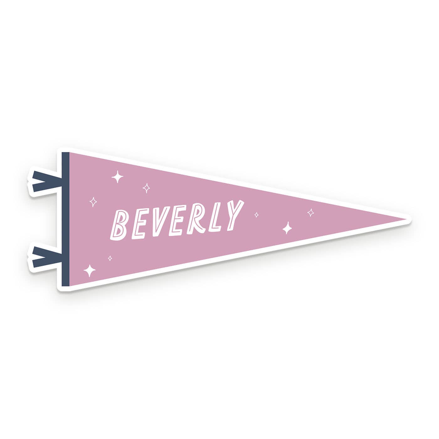 Saranac lake Pennant Sticker