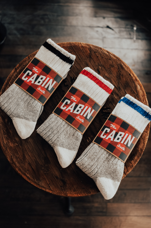 The Upcycled Wool Cabin Sock