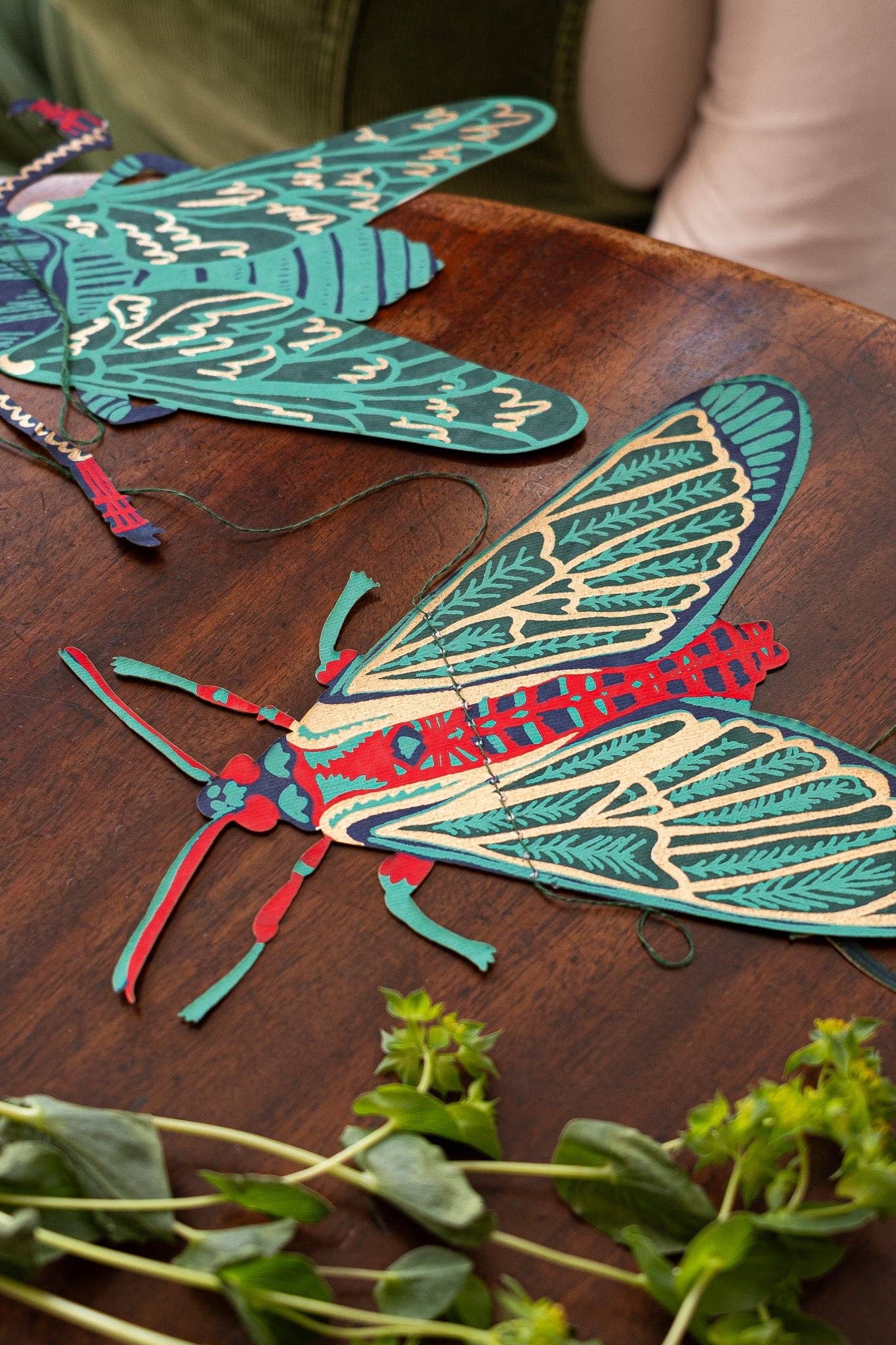 INSECTS SEWN GARLAND
