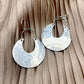 Handmade Waning Moon Earrings