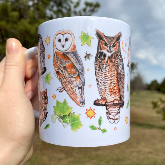 Owls of the Eastern United States Mug
