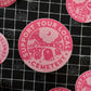Support Your Local Cemetery 3" Sticker | Pink