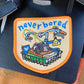 Never Bored Embroidered Patch