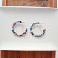 Camy Hoops - Fiesta // Earrings, Jewelry, Gifts, Best Seller