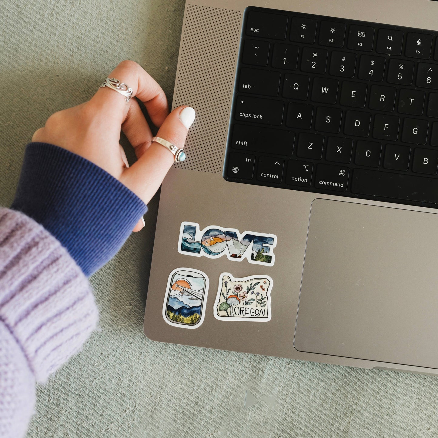 Mini Yin Yang Vinyl Sticker