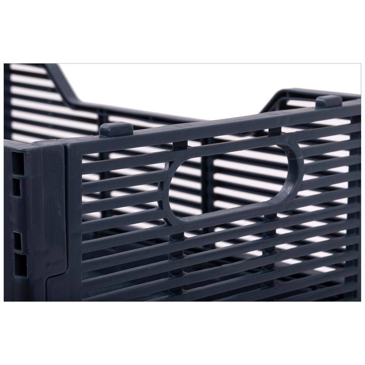 Truu Design Folding Storage Crate, 12x8x4.5",7 colors