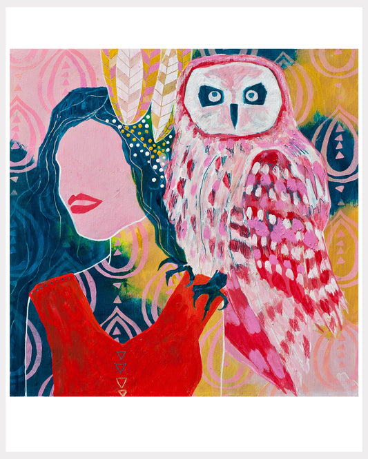 Print - Owl Keeper
