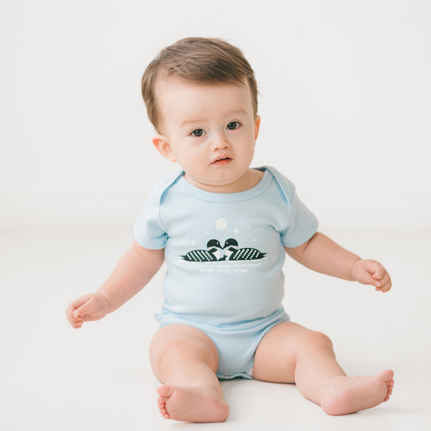 Loon Family baby onesie, Baby Clothing