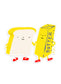 Bread and Butter Sticker