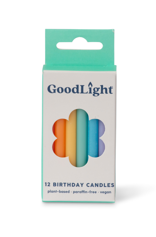 Vegan Birthday Candles | 12-Count Box
