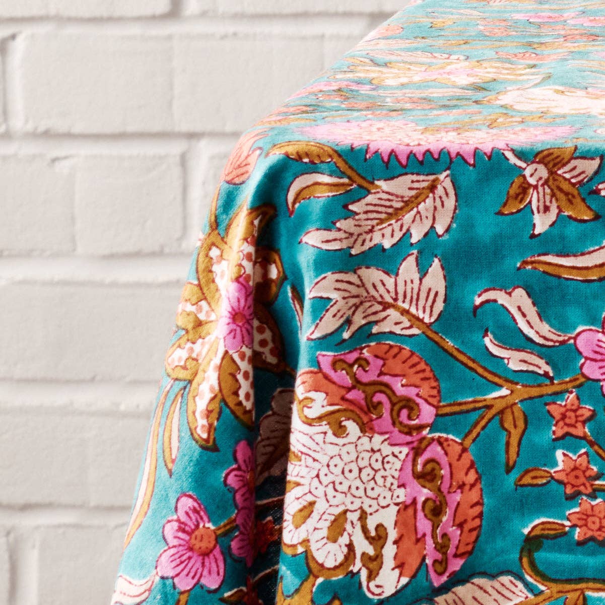 Stabaka Block Print Tablecloth