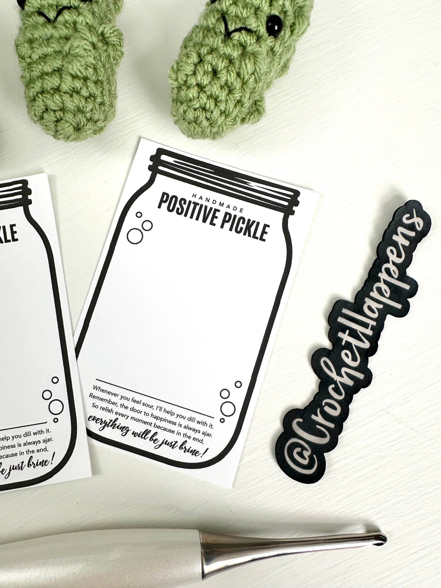 Positive Pickles - Set of 8 - Made to Order