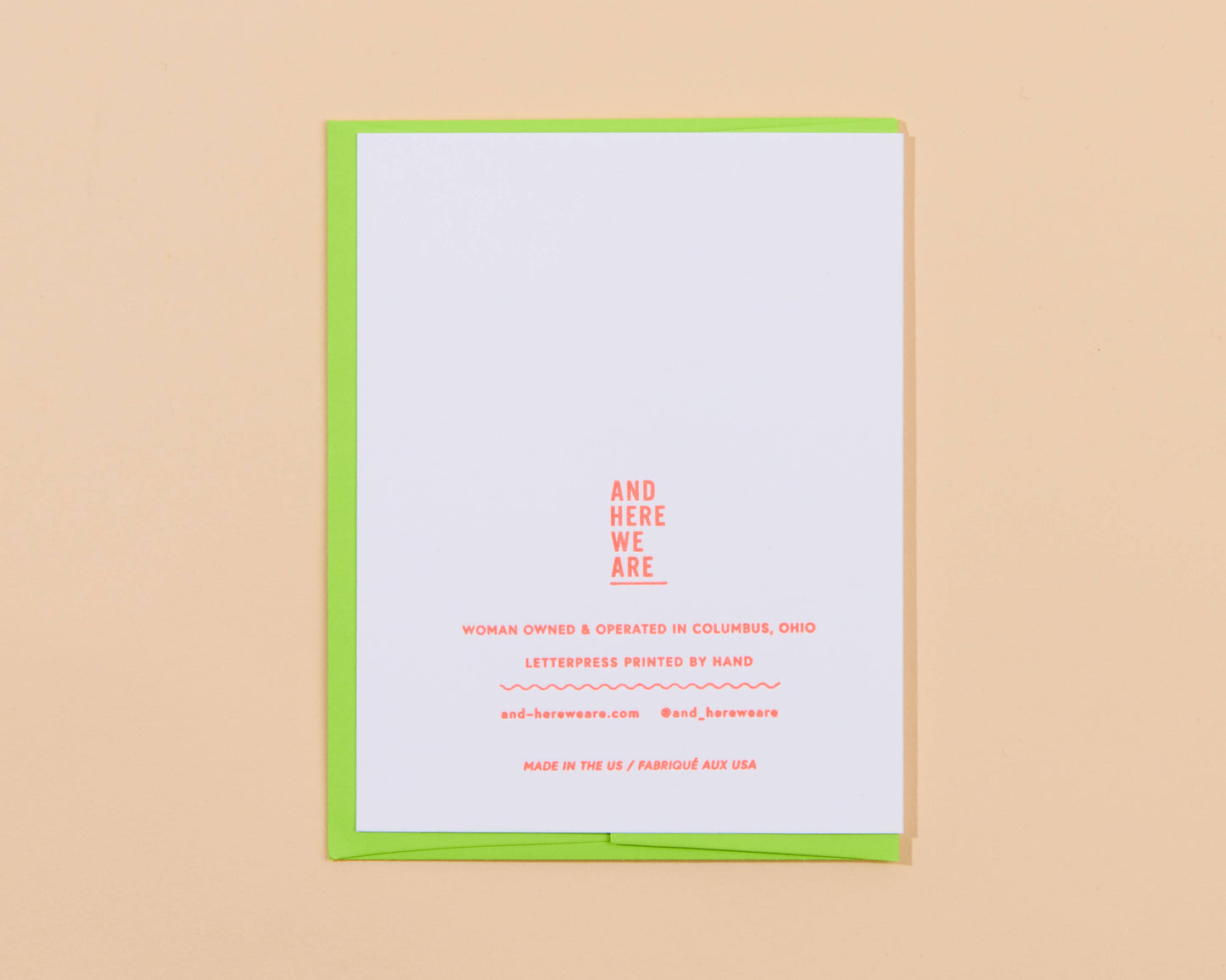 Santa Claws Christmas Cat Letterpress Greeting Card