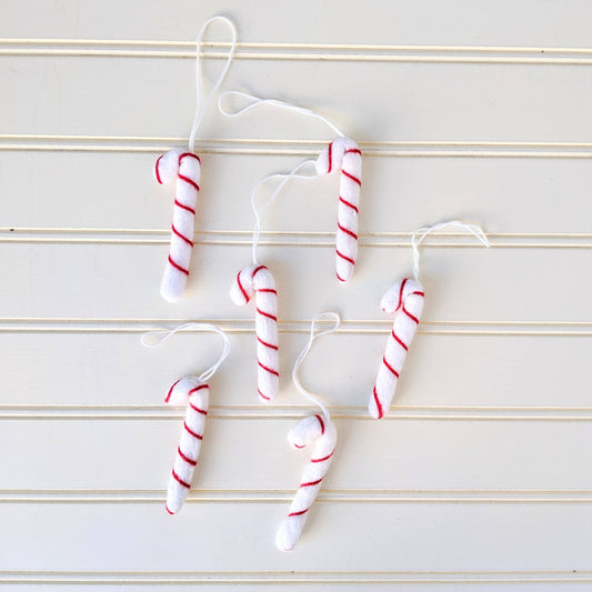 Candy Cane Eco Fresheners Ornaments - Classic: Set of 6