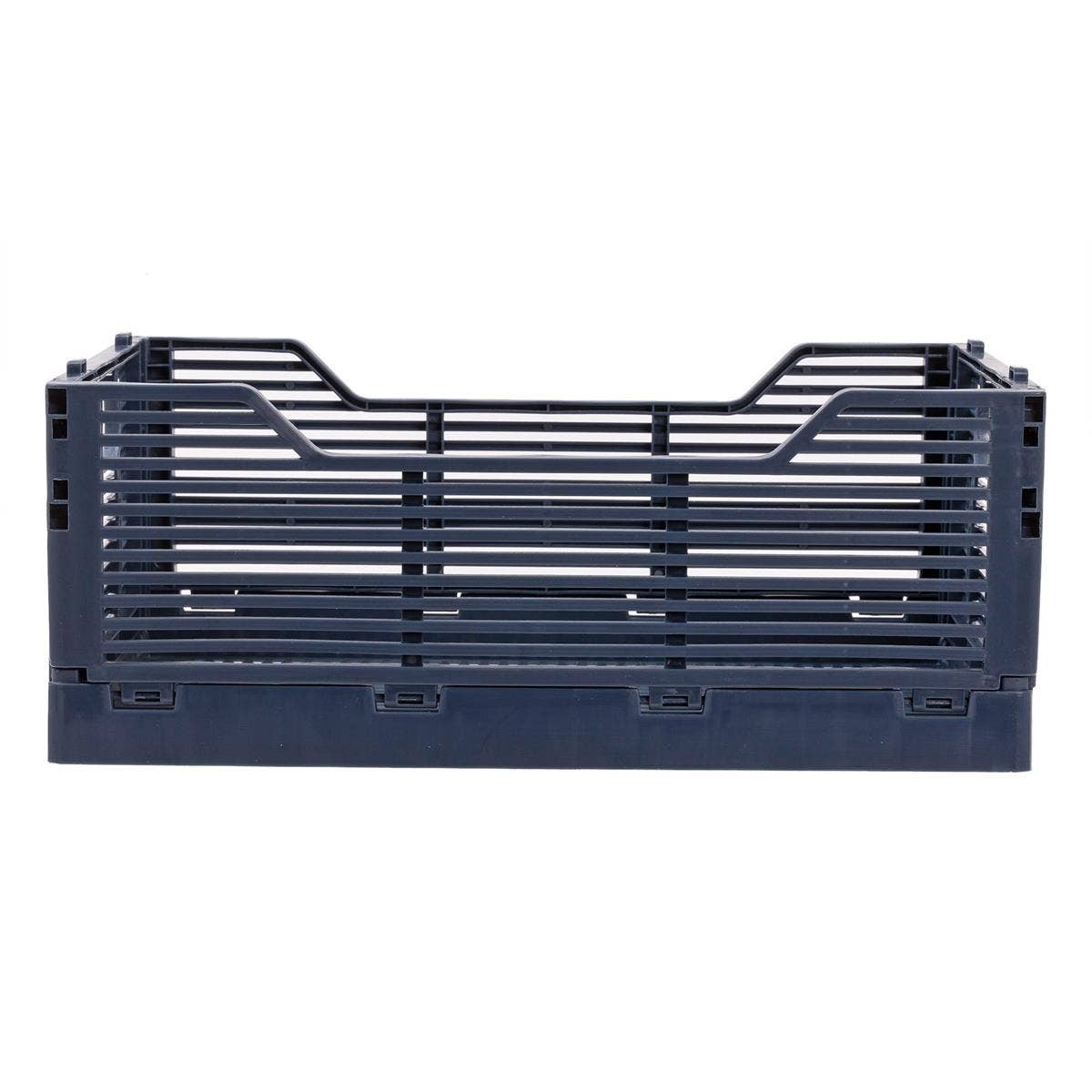 Truu Design Folding Storage Crate, 12x8x4.5",7 colors