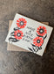 Birthday Flowers Letterpress Card