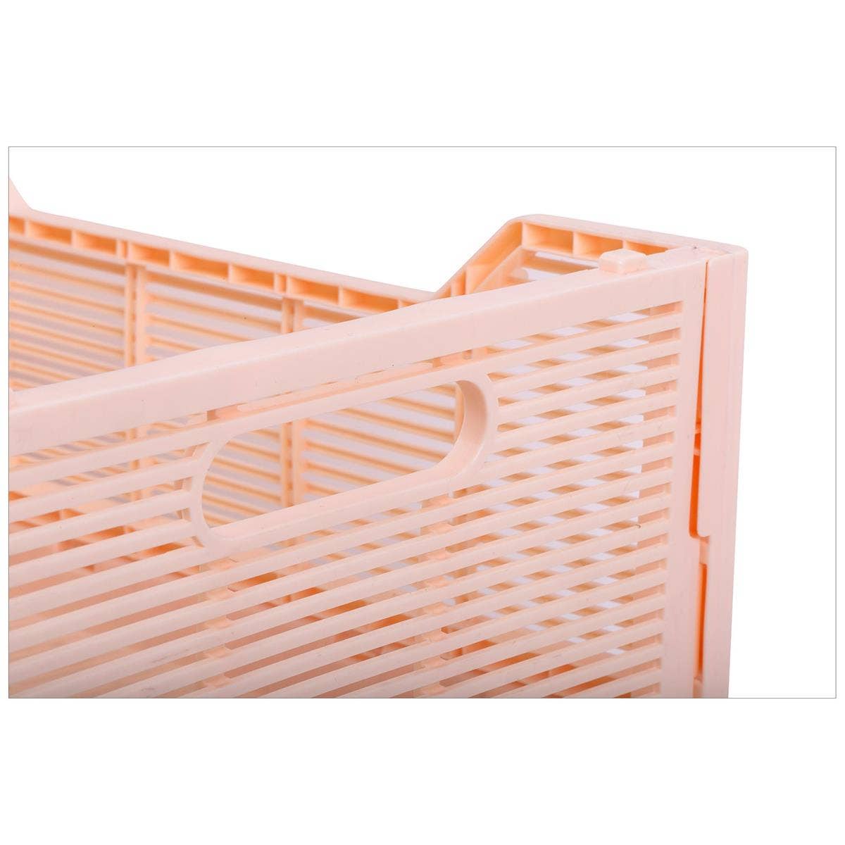 Truu Design Folding Storage Crate, 16x12x7",7 colors