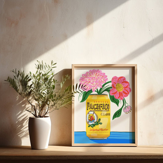 "Cerveza Sunshine" - 8" x 10" Giclée Art Print