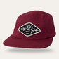 Bee Eye Hat - Burgundy