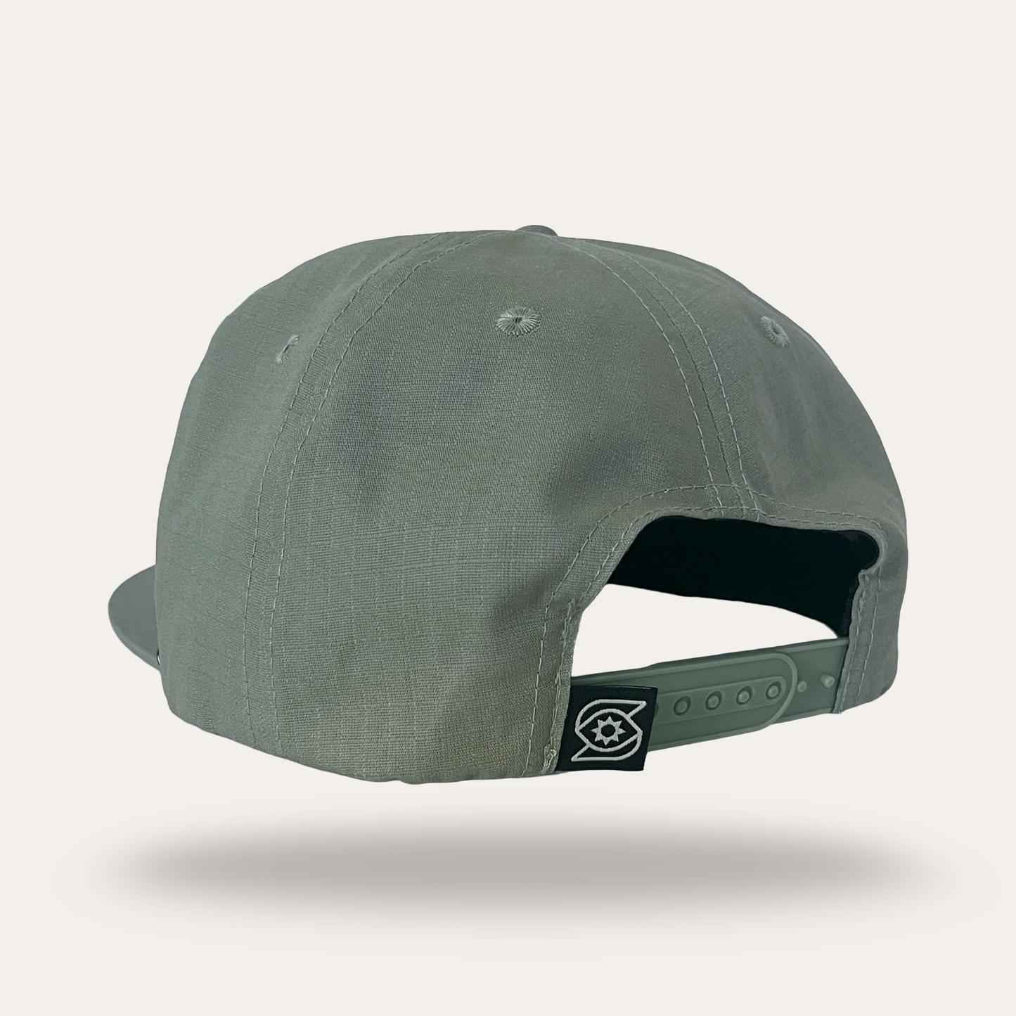 Pelican with Fish Hat - Cotton Ripstop - Sage